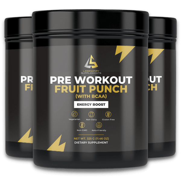 Pre Workout Fruit Punch (with BCAA)