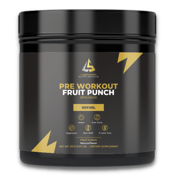 Pre-Workout Fruit Punch (with Niacin)